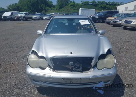2004 Mercedes-Benz C 230 Kompressor Sport/Sport from USA, damaged, VIN WDBRF40J94A645850